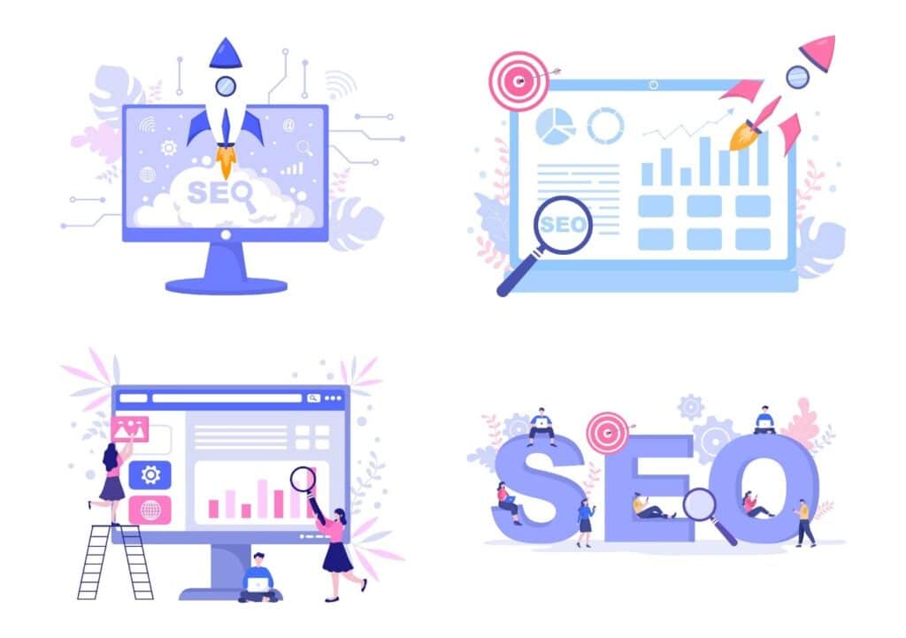 an illustration search engine marketing