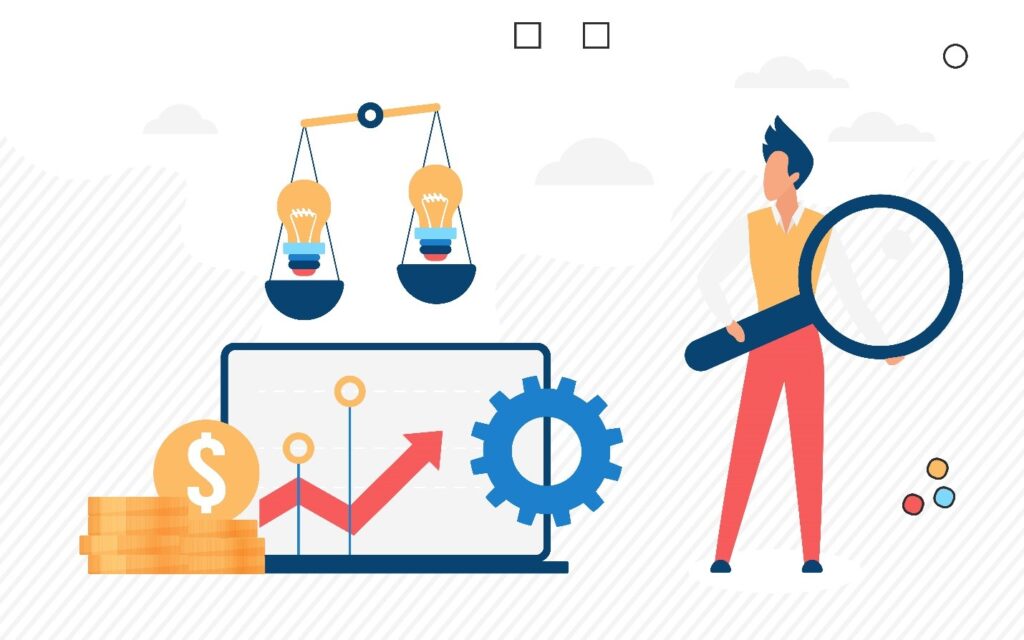 a person optimizing google my business page