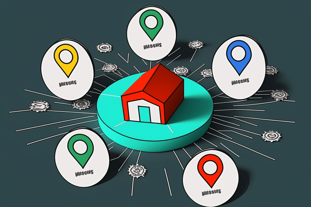 Infographic of multi location business